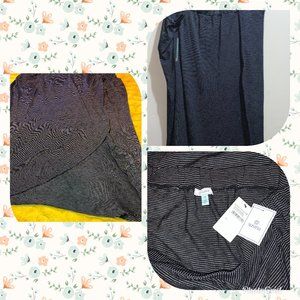 Susina Womens Plus SZ 4X Ruched Maxi Skirt NEW